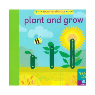 【麥克兒童外文】Plant And Grow-幼兒科普硬頁書