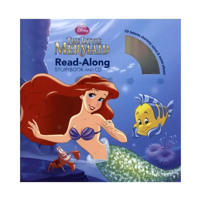 【麥克兒童外文】Little  Mermaid/小美人魚英文繪本+朗讀CD