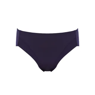 【瑪登瑪朵】低腰寬邊三角生理褲M-XL(百搭紫)