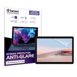 【BEAM】Microsoft Surface Pro X / Pro 8 2022 抗眩光霧面保護貼 2入(抗眩光 Microsoft 霧面保護貼 2入)