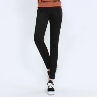 【BRAPPERS】女款 新美腳 ROYAL系列-低腰彈性窄管褲(黑)