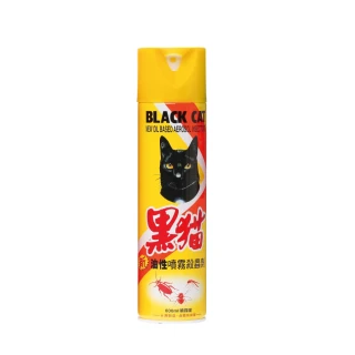 【黑貓】油性噴霧殺蟲劑600ml(日本住友化學最新速效配方)