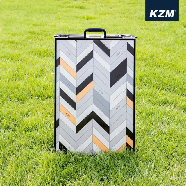 【KAZMI】KZM IMS三折合鋼網折疊桌含收納袋(KZM/KAZMI/IMS/鋼網/露營用品/折疊桌/戶外用品/桌子)