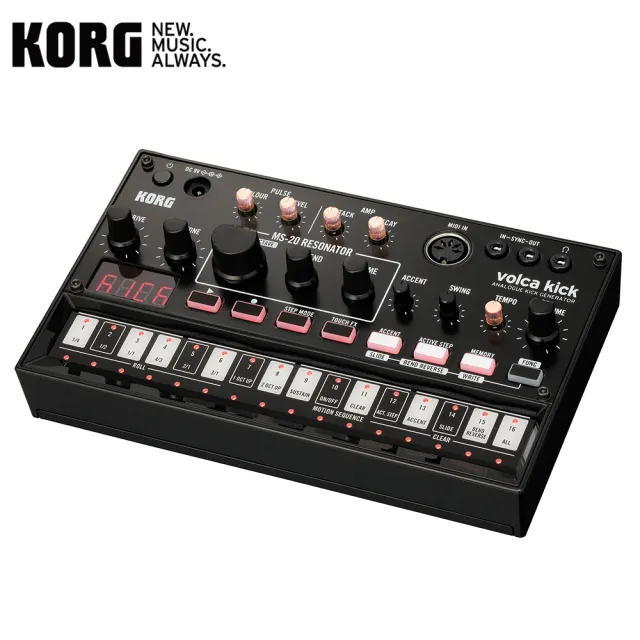 【KORG】Volca Kick 類比大鼓音源編曲機(大鼓 編曲 合成器 音樂製作 類比 電子音樂 聲音設計)