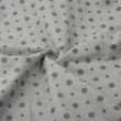【ROBERTA 諾貝達】秋冬男裝 進口素材 保暖舒適 純棉印花長袖襯衫(灰)