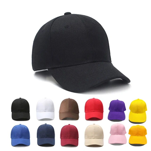 素色帆布棒球帽 鴨舌帽 遮陽帽 老帽