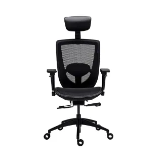 【TESORO 鐵修羅】Alphaeon E3 人體工學椅(黑色)