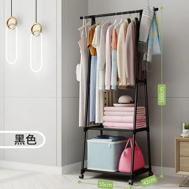 【居家生活Easy Buy】三角收納吊掛衣帽架 曬衣架(吊衣架 曬衣架 衣帽架) 