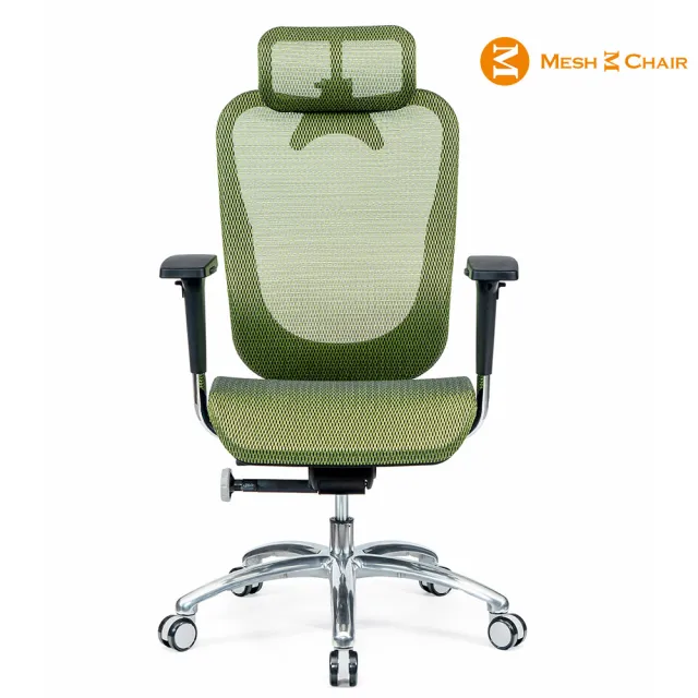 【Mesh 3 Chair】華爾滋人體工學網椅-尊爵版-蘋果綠(人體工學椅、網椅、電腦椅、主管椅)