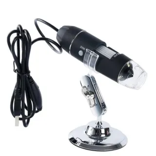 【海威訊】USB高清數位顯微鏡1600X(電子顯微鏡/珠寶鏡/放大鏡/連續變焦/支援電腦手機)