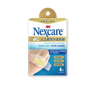 【3M】Nexcare人工皮防水透氣繃 4片(OK繃)