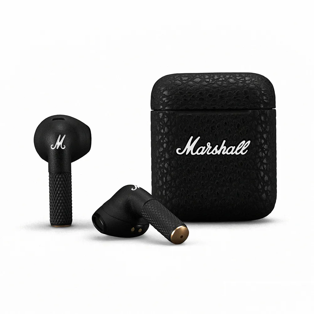 【Marshall】Minor III真無線藍芽耳機(經典黑)