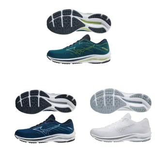 【MIZUNO 美津濃】WAVE RIDER 25 一般型男款慢跑鞋 ENERZY中底材質 J1GC210XXX(慢跑鞋)
