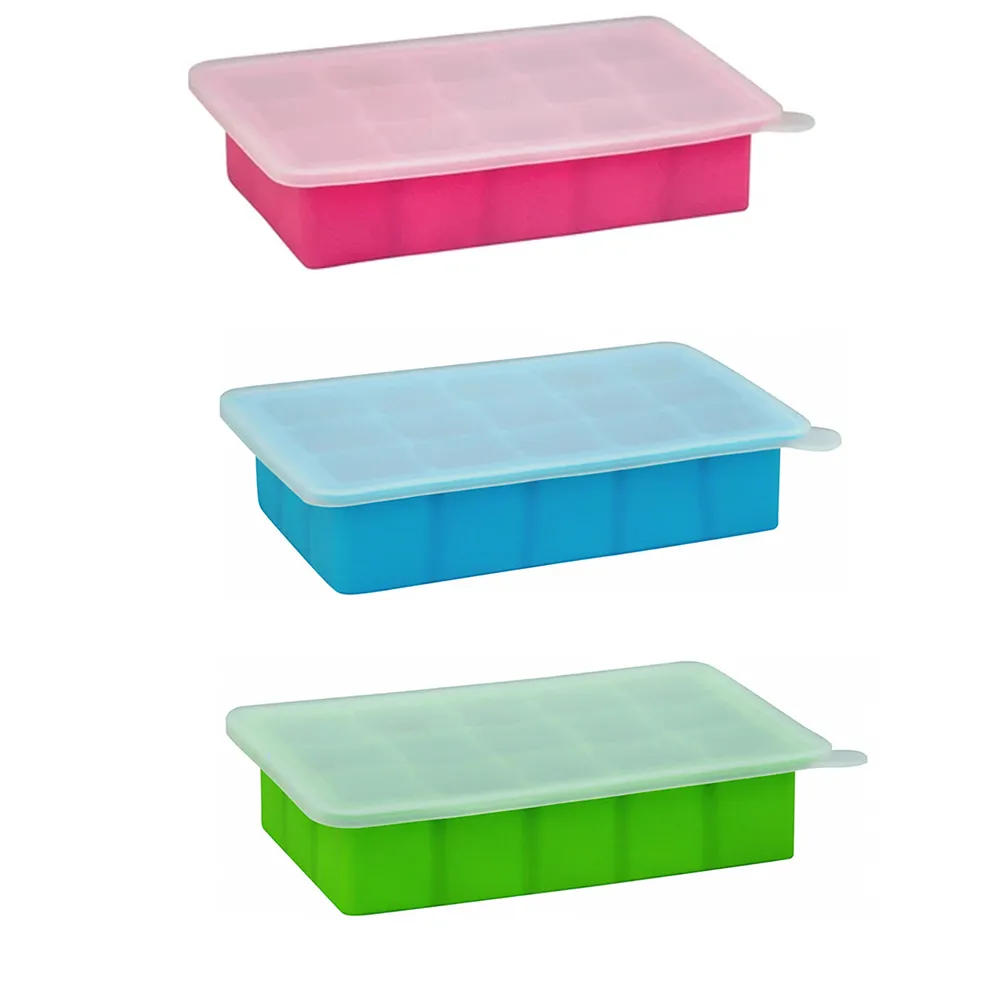 【green sprouts 小綠芽】寶寶副食品矽膠儲存盒/製冰盒不含BPA/BPS、無PVC 安全塑膠(GS185300)