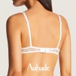 【Aubade】夜色刺繡蕾絲有襯內衣-ND(珍珠白)