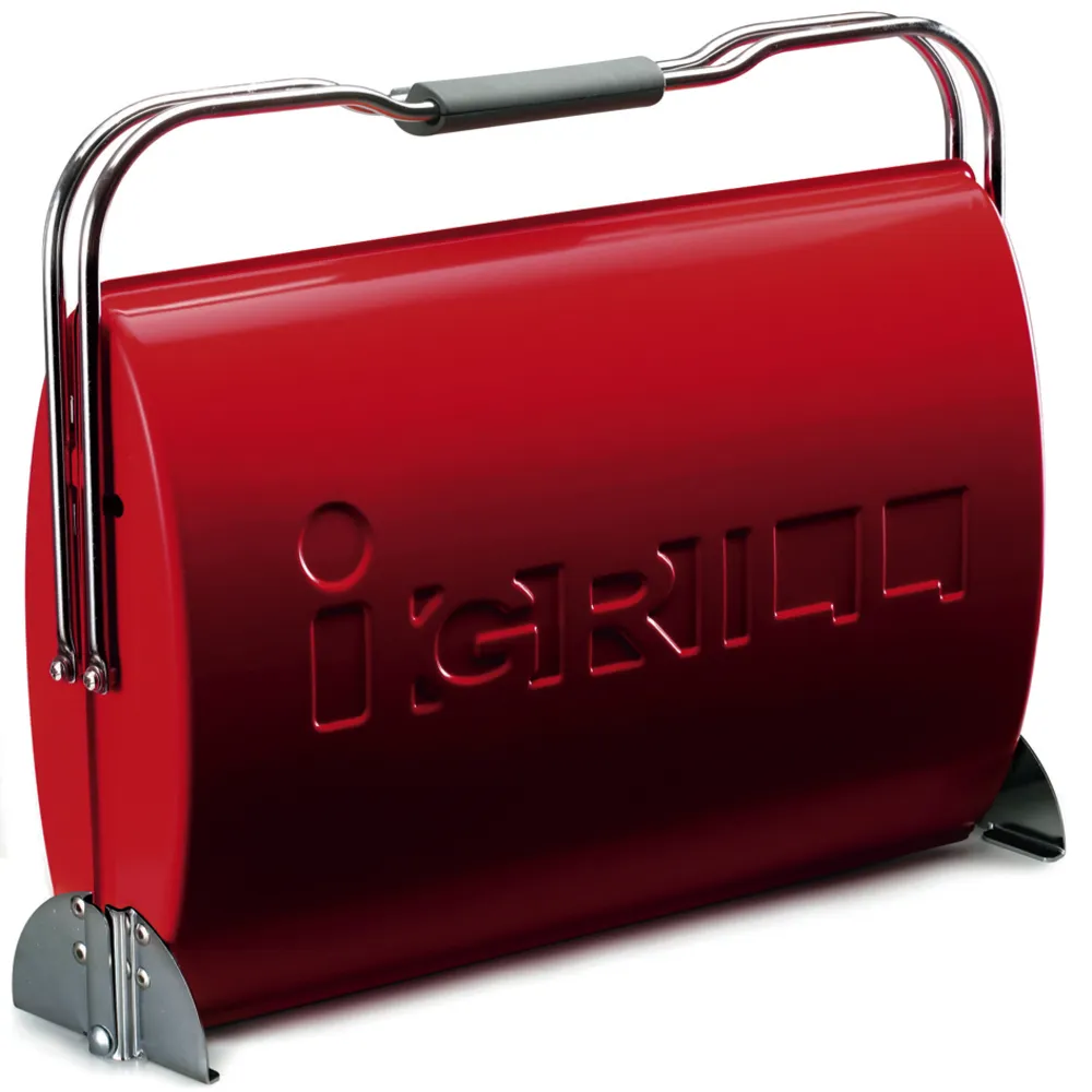 【O-GRILL】【品牌直營】I-Grill 10 美式時尚可攜式煤碳烤爐(可作為焚火台)