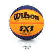 【WILSON】FIBA 3X3國際賽指定用球籃球-訓練 室外 戶外 6號球 威爾森 黃藍黑(WTB0533XB)