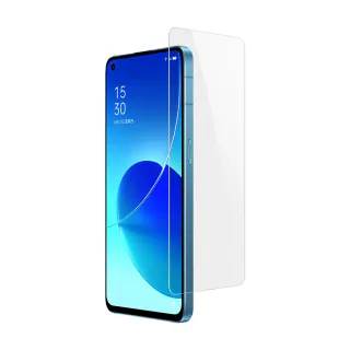 OPPO Reno6 5G 6.43吋 透明高清9H鋼化膜手機保護貼(Reno6保護貼 Reno6鋼化膜)