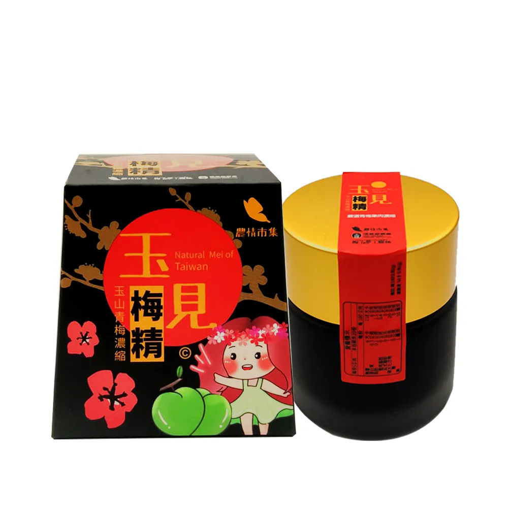 【信義鄉農會】來自玉山的梅精-玉見梅精100gX1罐
