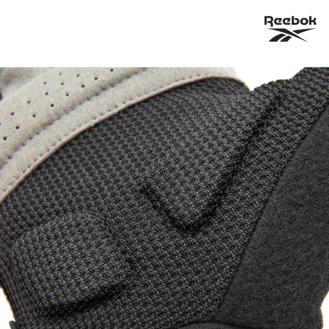 【REEBOK】速乾透氣健身手套(迷彩灰 S-L)
