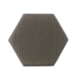 【特力屋】六角形隔音泡棉磚 白色黑灰混款 9入 20x20cm