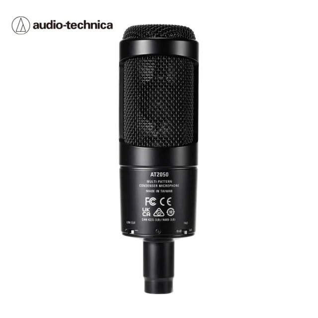 【audio-technica 鐵三角】鐵三角 AT2050可變指向性電容型麥克風(鐵三角麥克風)