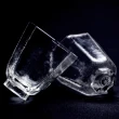 【豐曜】玻璃八方雪紋品杯 6入(玻璃茶具)