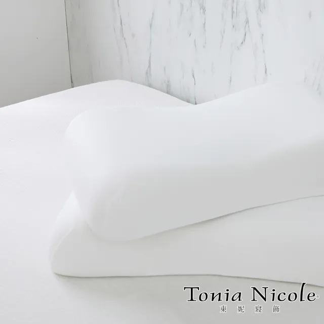 【Tonia Nicole 東妮寢飾】銀抗菌蝶形記憶枕(2入)