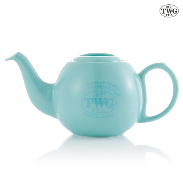 【TWG Tea】現代藝術蘭花系列茶壺 Orchid Teapot(海綠/900ml)