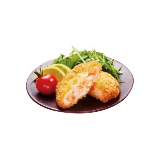 【上野物產】7包 共14片 蝦仁排(160g±10%/2片/包 炸雞/炸物/海鮮/蝦子)