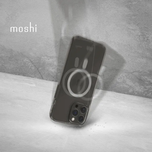 【moshi】iPhone 13 mini 5.4吋 Arx Clear MagSafe 磁吸輕量透明保護殼(iPhone 13 mini)