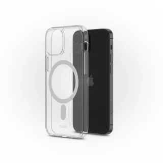 【moshi】iPhone 13 Pro Max 6.8吋 Arx Clear MagSafe 磁吸輕量透明保護殼(iPhone 13 Pro Max)