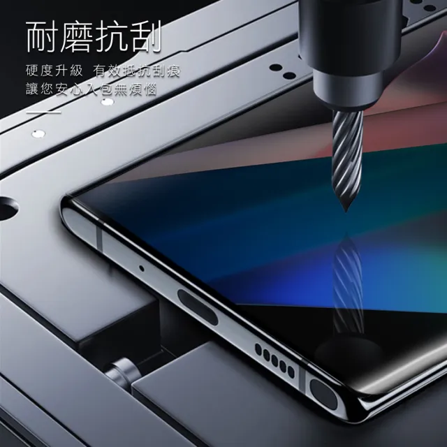 OPPO Find X3 Pro 6.7吋 曲面黑半膠高清鋼化膜手機保護貼(FindX3Pro保護貼 FindX3Pro鋼化膜)