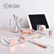 【Eclat】尊榮商務桌用精品工藝設計膠帶台(玫瑰金)
