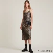 【ALLSAINTS】HERA 率性豹紋兩件式中長版連身裙-常規版型 WD220U(修身版型)