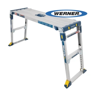 【WERNER】多功能伸縮工作平台鋁梯(AP-2030MP3)