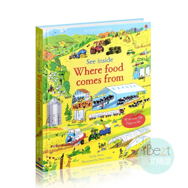 【iBezT】Where Food Comes From(Usborne See Inside)