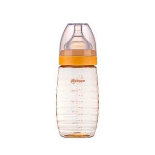 【韓國sillymann】寬口徑母乳實感PPSU輕巧設計款蜂蜜奶瓶(260ml)