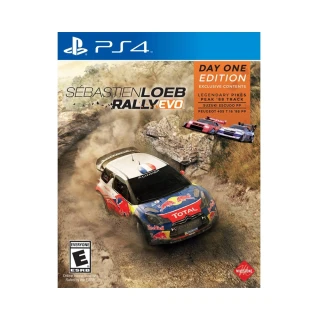【SONY 索尼】PS4 塞巴斯蒂安拉力賽車 首日版 Sebastien Loeb Rally Evo DAY ONE EDITION(英文美版)