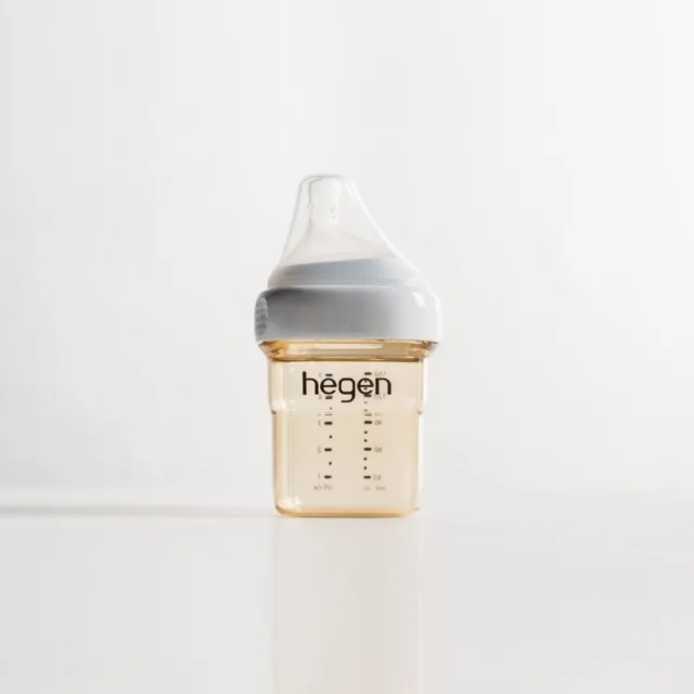 【hegen】金色奇蹟PPSU多功能方圓型寬口奶瓶-150ml(單入)