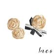 【INES】韓國設計浪漫立體花朵造型髮夾(2款任選)