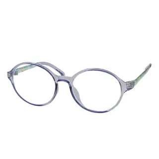 【Docomo】TR90抗藍光眼鏡　兒童專用眼鏡　質感藍色框體　鏡腳造型設計(藍光眼鏡)