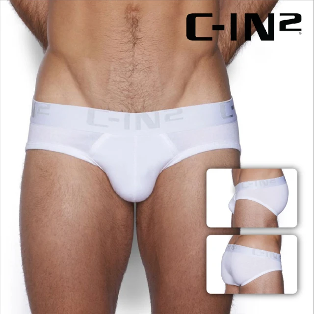 【C-IN2】CORE 低腰剪裁內著 白 4013(CIN2/男士/三角褲/iMen)