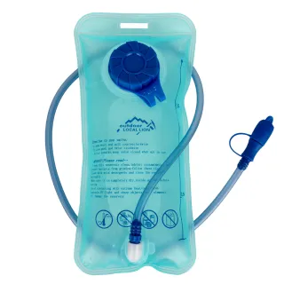 【PUSH!】戶外休閒用品EVA抗撕裂耐菌吸管水袋飲水袋騎行跑步運動水袋1.5L(P106)