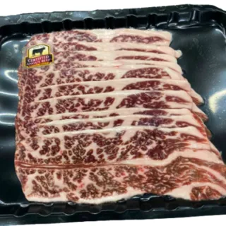 【e餐廚】美國CAB安格斯燒烤肉片X3組(肩胛牛小排肉片400g/無骨小排烤片250g/紐西蘭修清牛舌300g)