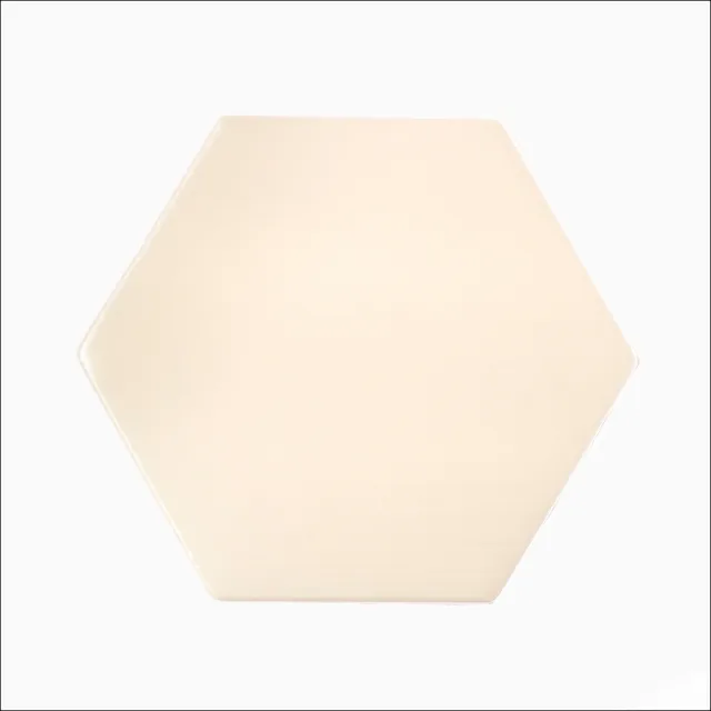 【特力屋】六角形隔音泡棉磚 米白色 9入 20x20cm