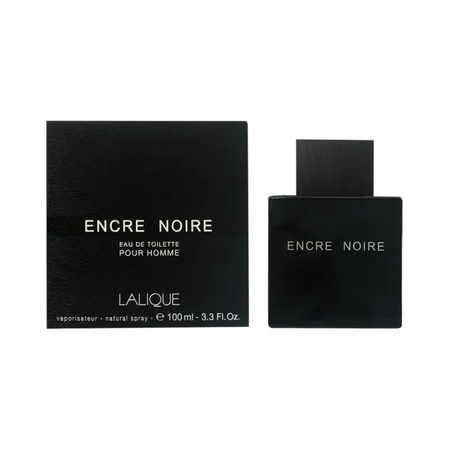 【LALIQUE 萊儷】ENCRE NOIRE 黑澤男性淡香水 100ml(專櫃公司貨)