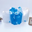 【PS Mall】水袋 塑料袋 裝水袋 蓄水袋 大容量 折疊手提儲水袋 加龍頭 5L(J401)
