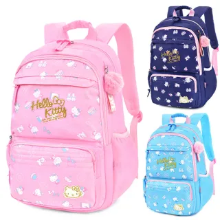 【優貝選】三麗鷗HELLO KITTY大容量小學生書包 後背包3-6年級適用(平輸品)