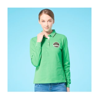 【Jack Nicklaus 金熊】GOLF女款吸濕排汗POLO衫/高爾夫球衫(綠色)